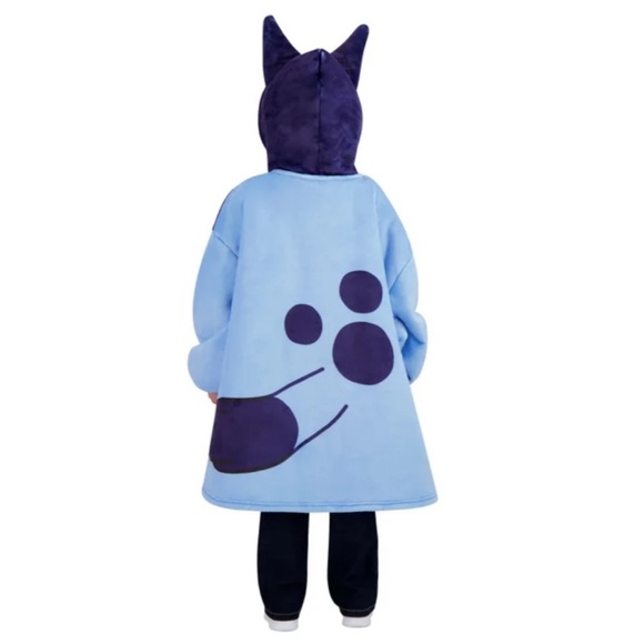 NWT Character Kids Youth Boys Girls Wayy Big Fleece Lined Hoodie BLUEY - winter - Picture 3 of 4
